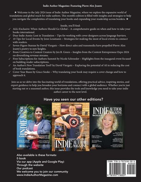 Produktbild: Indie Author Magazine Featuring Pierre Alex Jeanty