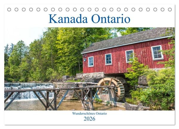 Kanada Ontario - Wunderschönes Ontario (Tischkalender 2026 DIN A5 quer), CALVENDO Monatskalender