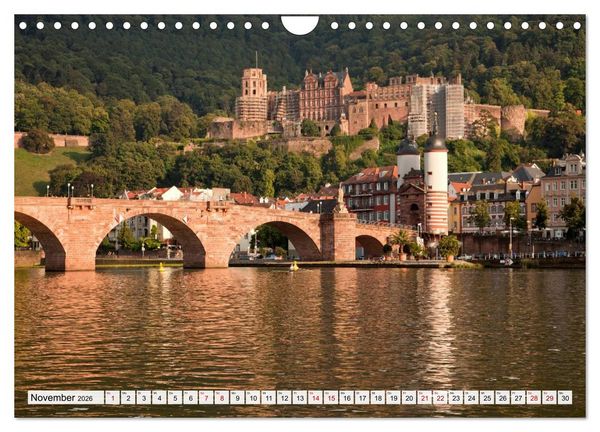 Produktbild: Deutsche Stadtansichten (Wandkalender 2026 DIN A4 quer), CALVENDO Monatskalender