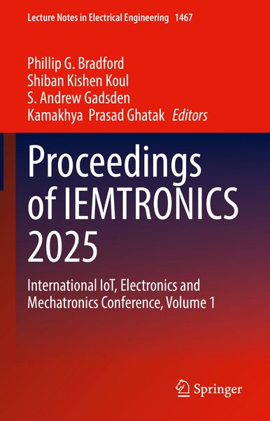 Produktbild: Proceedings of IEMTRONICS 2025