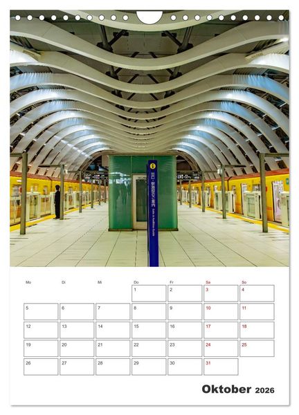 Produktbild: Tokio - Reiseplaner (Wandkalender 2026 DIN A4 hoch), CALVENDO Monatskalender