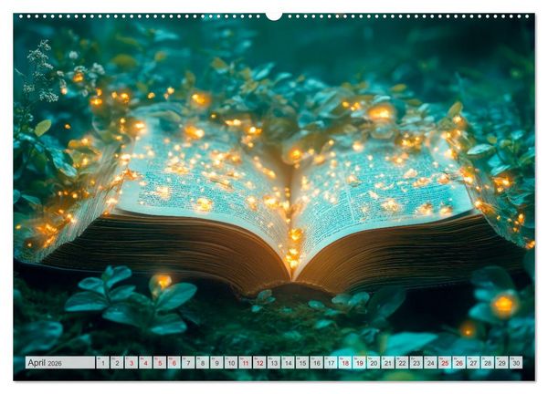 Produktbild: FABELWESEN M&auml;rchenhafte Tr&auml;ume (Wandkalender 2026 DIN A2 quer), CALVENDO Monatskalender