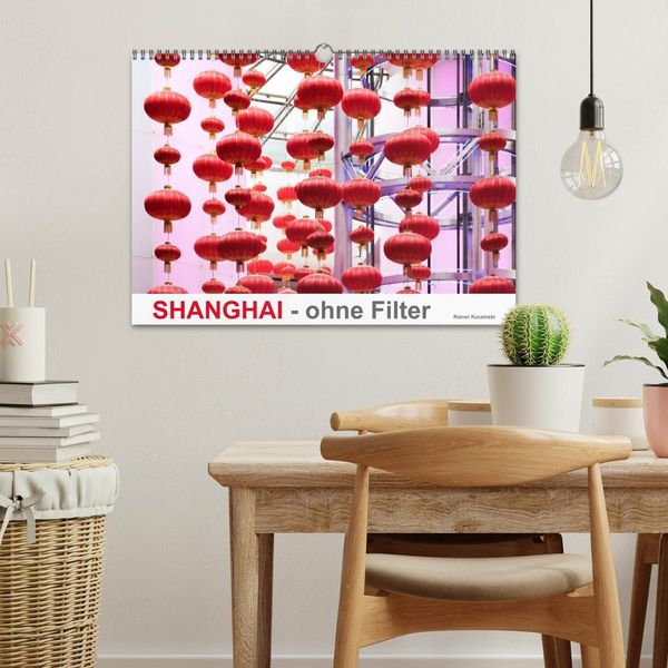 Produktbild: SHANGHAI - ohne Filter (Wandkalender 2026 DIN A3 quer), CALVENDO Monatskalender