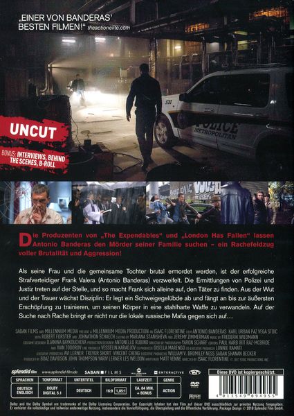 Produktbild: Pfad der Rache - Acts of Vengeance - Uncut