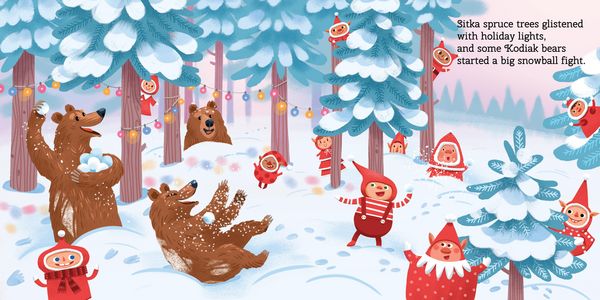 Produktbild: 12 Little Elves Visit Alaska