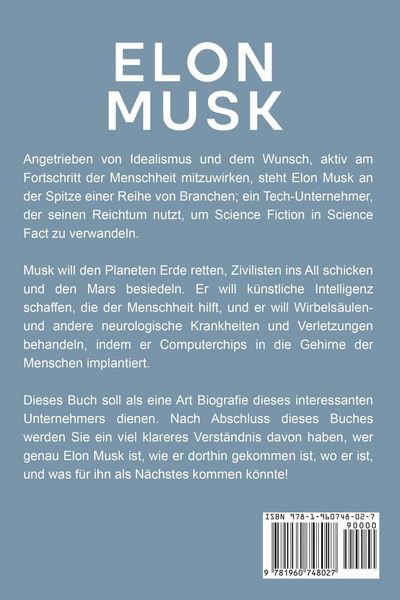 Produktbild: Elon Musk