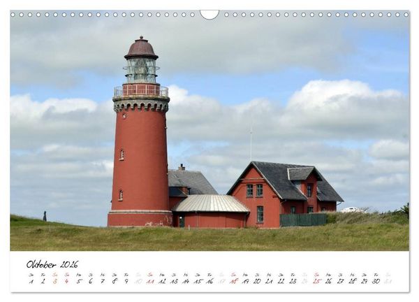 Produktbild: Leuchtt&uuml;rme PUR (Wandkalender 2026 DIN A3 quer), CALVENDO Monatskalender