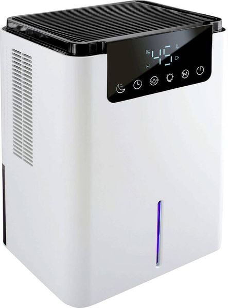 Produktbild: X4-LIFE D2 Luftentfeuchter 20m&sup2; 60W 0.7 l/Tag Schwarz