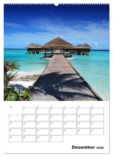 Produktbild: Inselparadiese im S&uuml;dpazifik (hochwertiger Premium Wandkalender 2026 DIN A2 hoch), Kunstdruck in Hochglanz
