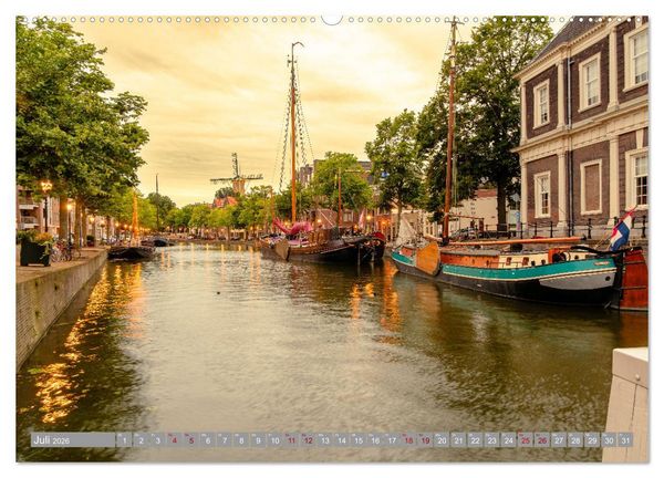 Produktbild: Ein Blick auf Schiedam (Wandkalender 2026 DIN A2 quer), CALVENDO Monatskalender