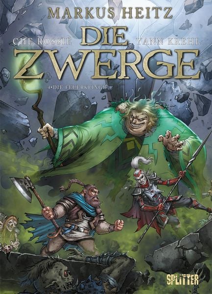 Die Zwerge. Band 4, Gebundene Ausgabe von Markus Heitz,Yann Krehl, Splitter-Verlag, 978-3-86869-544-1