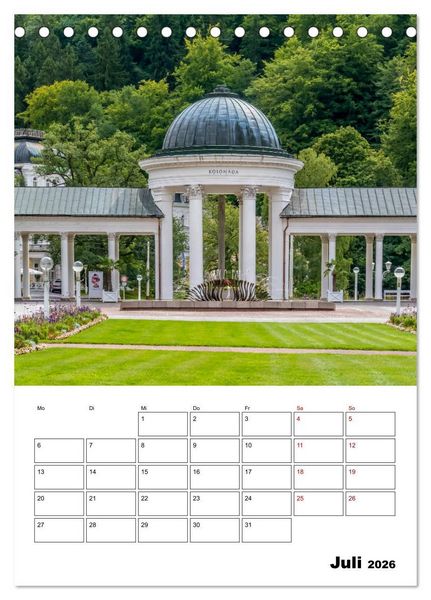 Produktbild: WESTB&Ouml;HMEN Terminplaner (Tischkalender 2026 DIN A5 hoch), CALVENDO Monatskalender