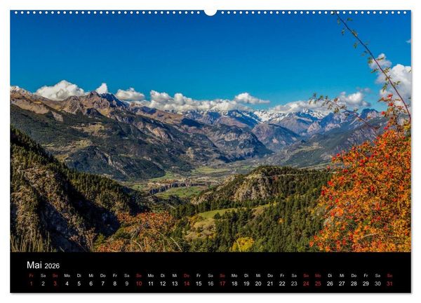 Produktbild: Entschleunigt ... reisen durch traumhafte Landschaften "Les Grandes Alpes" (hochwertiger Premium Wandkalender 2026 DIN A2 quer), Kunstdruck in Hochglanz