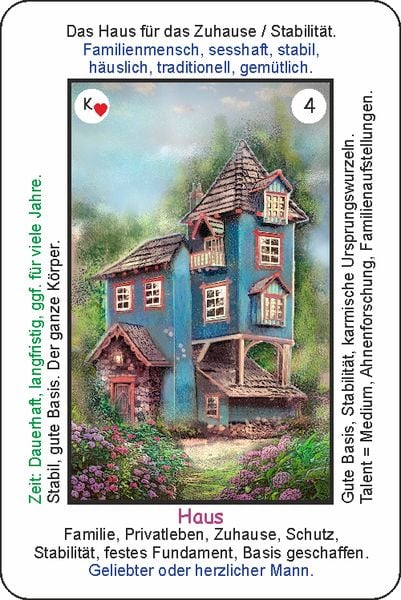 Produktbild: Angelinas 40 mystische Beginner - Lenormandkarten