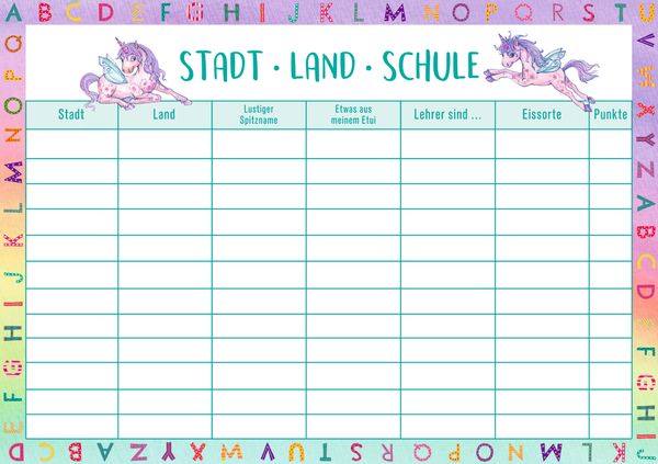 Produktbild: Meine superschlaue Einhorn Schulstart-Box (Einhorn-Paradies)