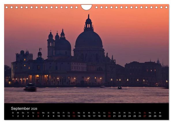 Produktbild: Bella Venezia (Wandkalender 2026 DIN A4 quer), CALVENDO Monatskalender