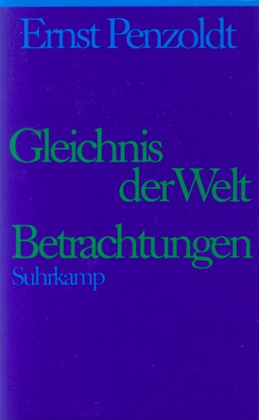 Gesammelte Schriften in sieben Bänden. Jubiläumsausgabe zum 100. Geburtstag, Gebundene Ausgabe von Ernst Penzoldt, Suhrkamp, 9783518404676