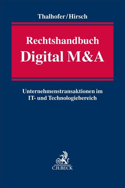 Produktbild: Rechtshandbuch Digital M&A
