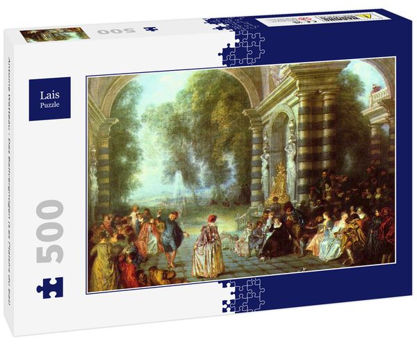Produktbild: Lais Puzzle Antoine Watteau - Das Ballvergn&uuml;gen (Les Plaisirs du bal) 500 Teile