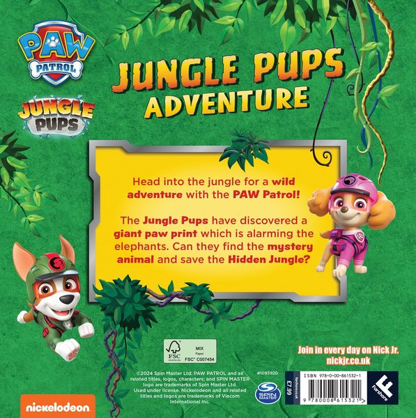 Produktbild: PAW Patrol Jungle Pups Adventure Picture Book