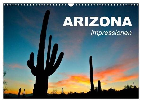 Arizona • Impressionen (Wandkalender 2026 DIN A3 quer), CALVENDO Monatskalender