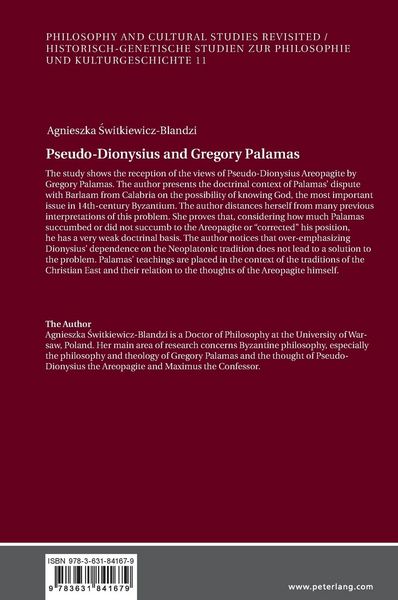 Produktbild: Pseudo-Dionysius and Gregory Palamas