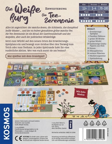Produktbild: Die Wei&szlig;e Burg Erweiterung Die Tee-Zeremonie