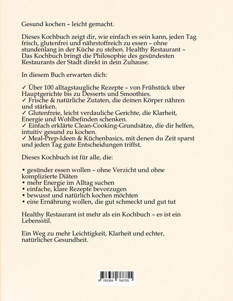 Produktbild: Healthy Restaurant &ndash; Das Kochbuch