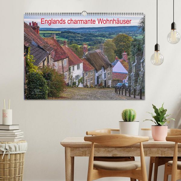 Produktbild: Englands charmante Wohnh&auml;user (Wandkalender 2026 DIN A2 quer), CALVENDO Monatskalender