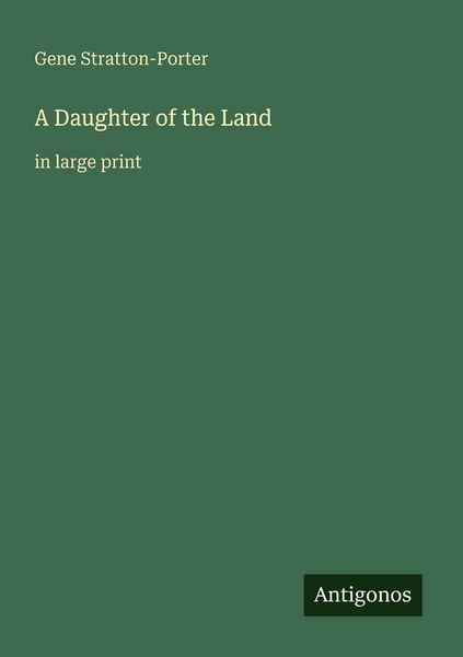 Produktbild: A Daughter of the Land