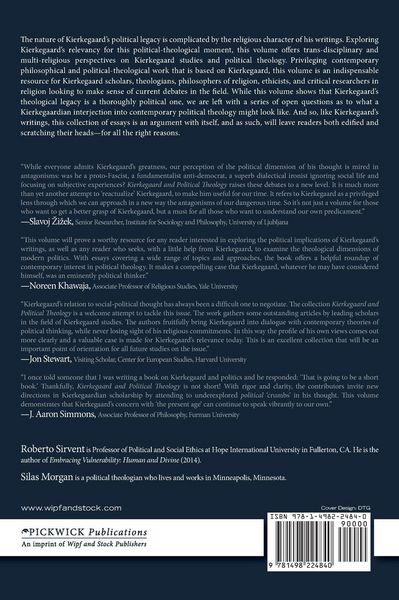 Produktbild: Kierkegaard and Political Theology