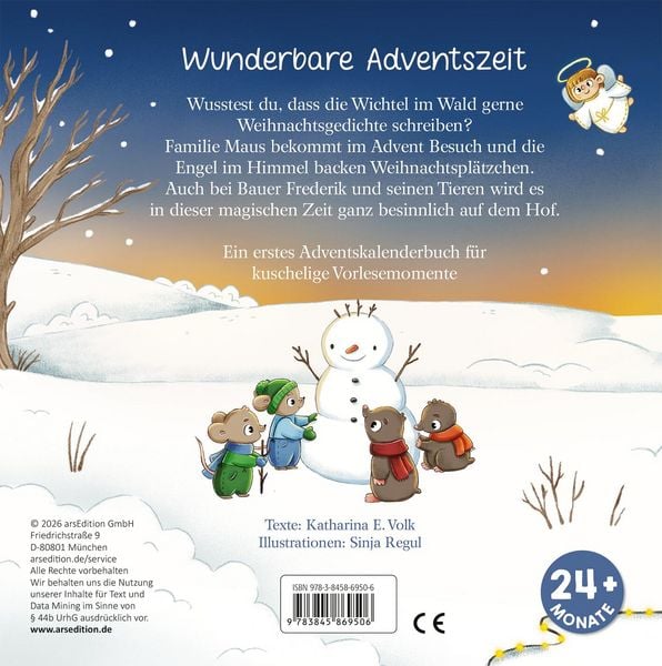 Produktbild: 24 erste Adventsgeschichten