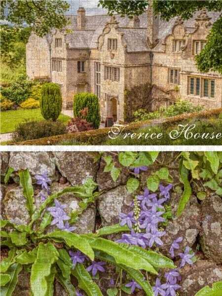 Produktbild: CALVENDO Puzzle Garten und Herrenhaus Trerice House in Cornwall, England 1000 Teile Lege-Gr&ouml;&szlig;e 48 x 64 cm Foto-Puzzle Bild von Christian M&uuml;ringer