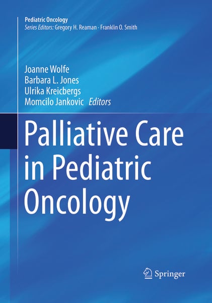 Produktbild: Palliative Care in Pediatric Oncology