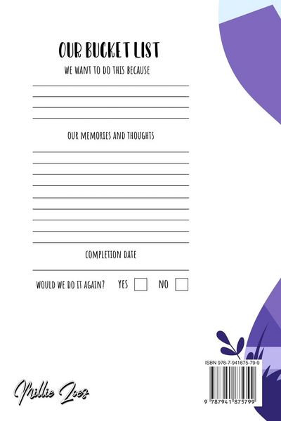 Produktbild: Bucket List For Couples