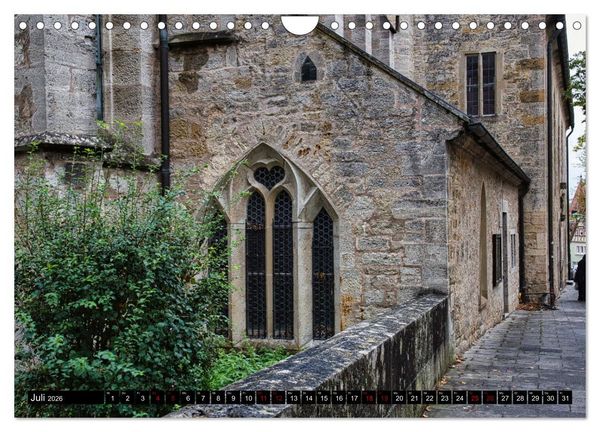 Produktbild: Rothenburg o.d. Tauber - Ansichten einer mittelalterlichen Stadt (Wandkalender 2026 DIN A4 quer), CALVENDO Monatskalender