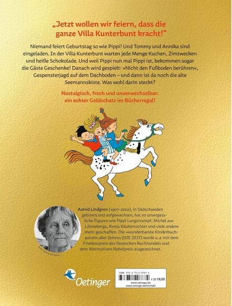 Produktbild: Pippi Langstrumpf feiert Geburtstag