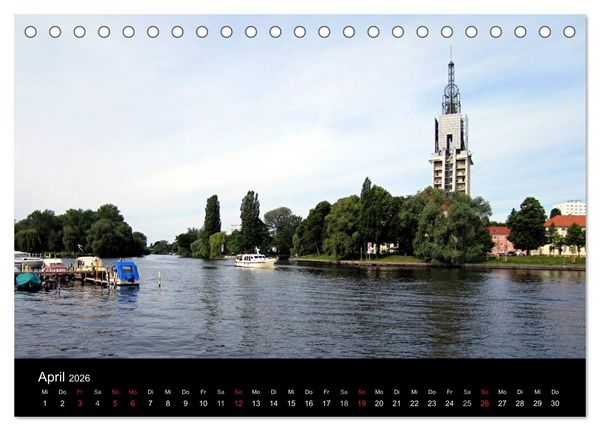 Produktbild: Potsdam 2026 (Tischkalender 2026 DIN A5 quer), CALVENDO Monatskalender