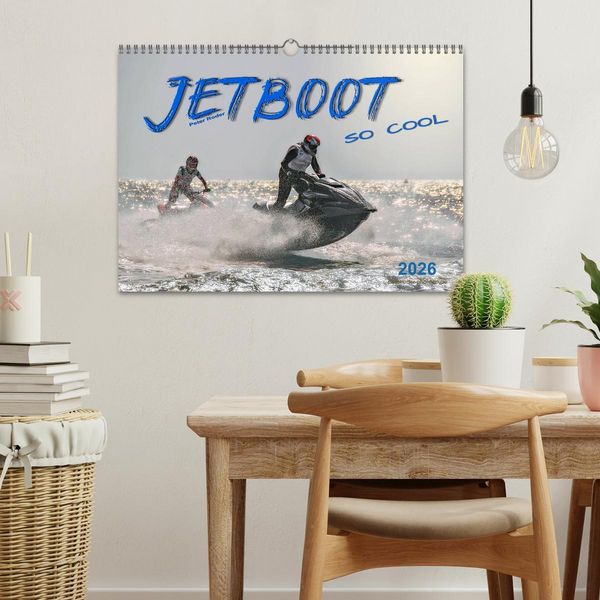 Produktbild: Jetboot - so cool (Wandkalender 2026 DIN A3 quer), CALVENDO Monatskalender