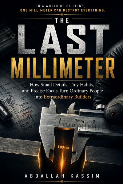 Produktbild: THE LAST MILLIMETER : How Small Details, Tiny Habits, and Precise Focus Turn Ordinary People into Extraordinary Builders.