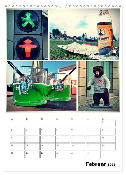 Produktbild: BERLIN / Planer (Wandkalender 2026 DIN A3 hoch), CALVENDO Monatskalender
