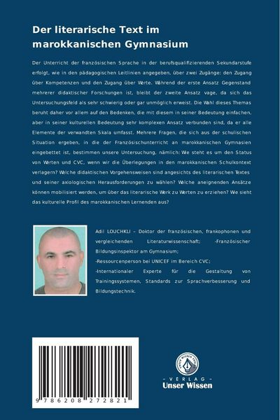 Produktbild: Der literarische Text im marokkanischen Gymnasium