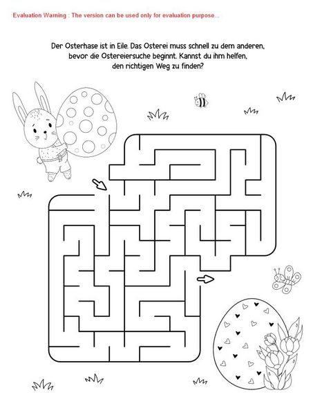Produktbild: Mein R&auml;tsel-Mal-Spa&szlig; Ostern | F&uuml;r Kinder ab 4 Jahren