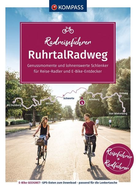 Produktbild: KOMPASS Radreisef&uuml;hrer RuhrtalRadweg