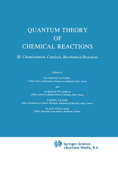 Produktbild: Quantum Theory of Chemical Reactions