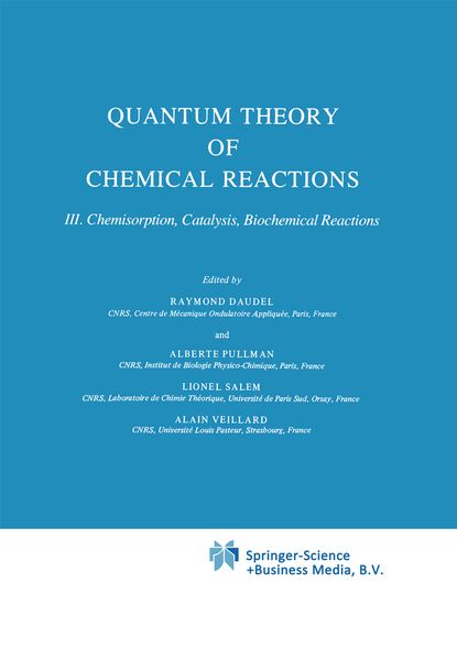 Produktbild: Quantum Theory of Chemical Reactions
