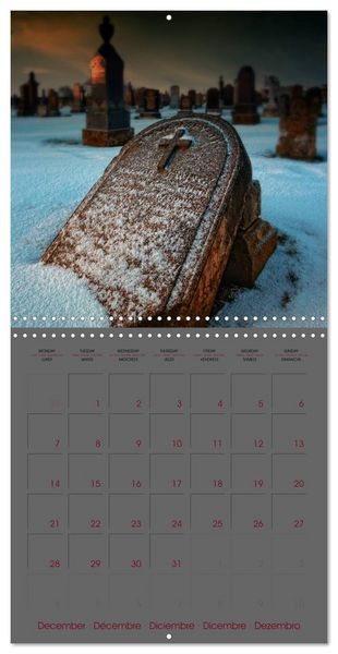 Produktbild: Gothic - Awaiting Darkness (Wall Calendar 2026 12 &times; 12 Inch) CALVENDO 12 Month Wall Calendar