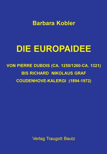 Produktbild: Die Europaidee