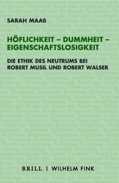 Produktbild: H&ouml;flichkeit - Dummheit - Eigenschaftslosigkeit