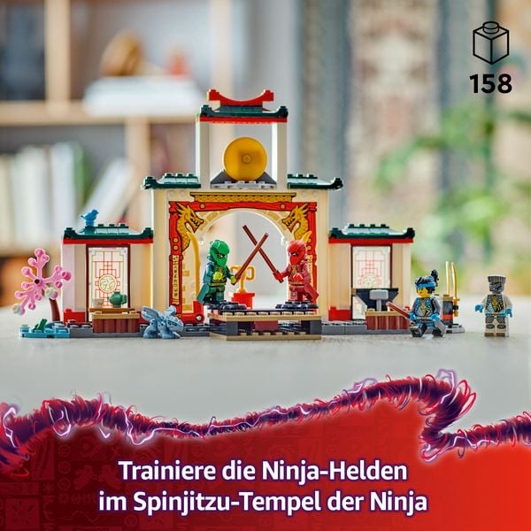 Produktbild: LEGO NINJAGO Spinjitzu-Tempel der Ninja - Set mit 4 Minifiguren 71831